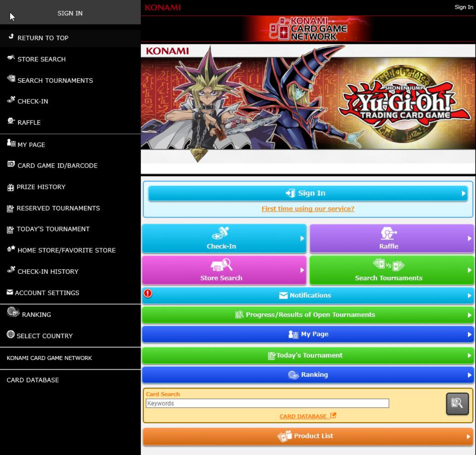 Yu-Gi-Oh! TCG - CARD GAME ID and KONAMI ID – KONAMI Games