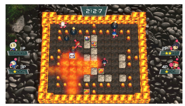 Bomberman for clearance switch